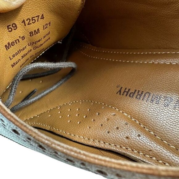 Johnston & Murphy Leather Cap Toe Oxfords main image 8